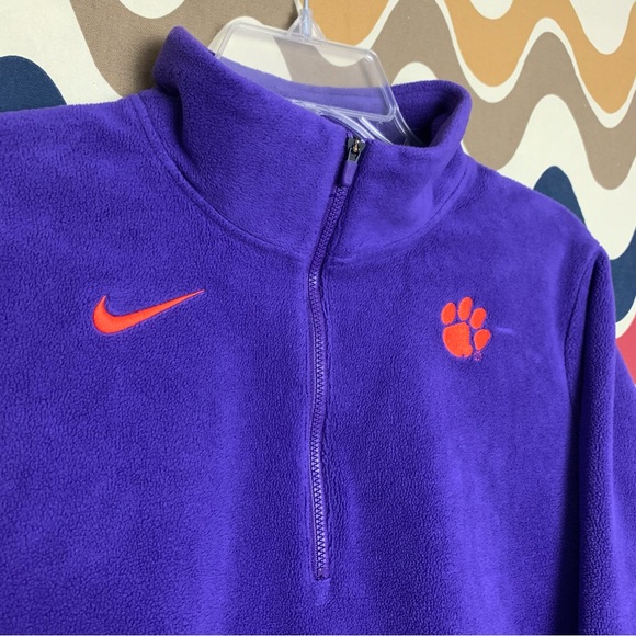 Vintage Y2K Nike Fleece Pullover size medium GUC - Picture 3 of 6